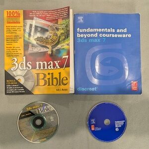 Collector’s set: 3DS Max 7 Bible + 3DS Max 7 Fundamentals and beyond courseware